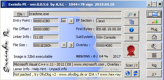 Eset Crackme Writeup En Blog Dominika Tamiollo